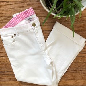 Lilly Pulitzer White Denim Jeans